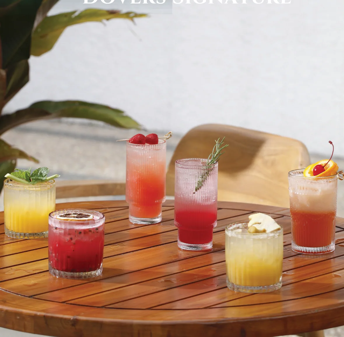 Signature mocktail Dovers Cafe & Lounge
