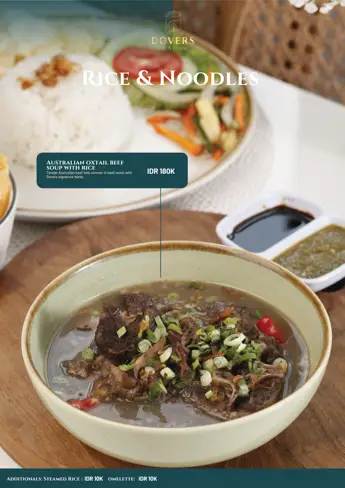 Menu Dovers halaman 15: Rice & Noodles