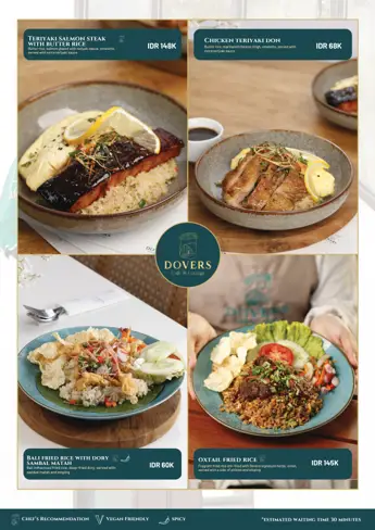 Menu Dovers halaman 17: Rice & Noodles
