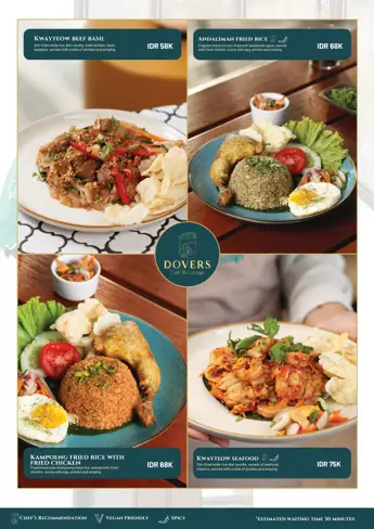 Menu Dovers halaman 18: Rice & Noodles