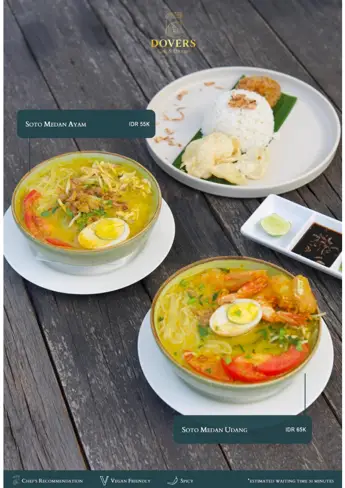 Menu Dovers halaman 21: Rice & Noodles