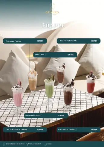 Menu Dovers halaman 34: Other Drinks