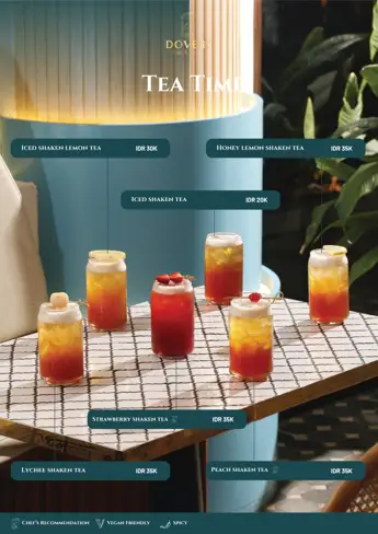Menu Dovers halaman 35: Other Drinks