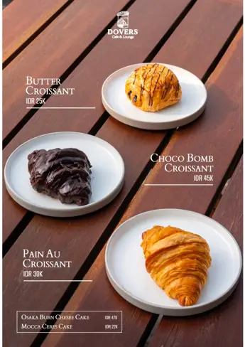 Menu Dovers halaman 44: Pastry